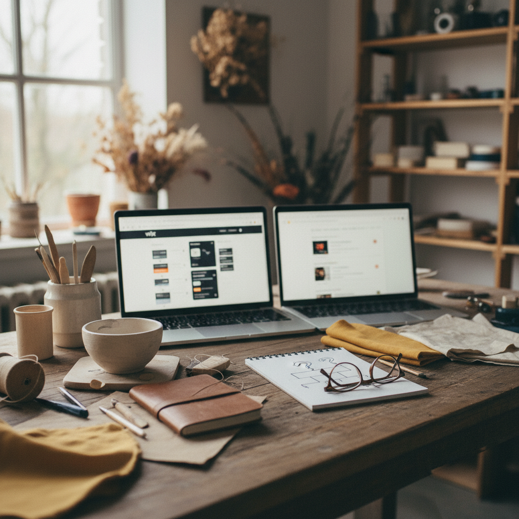 Wix czy WooCommerce dla małego sklepu z rękodziełem – co wybrać bez programisty?