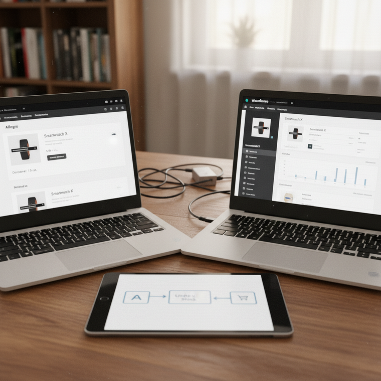 Jak jednocześnie sprzedawać na Allegro i WooCommerce bez podwójnych stanów?