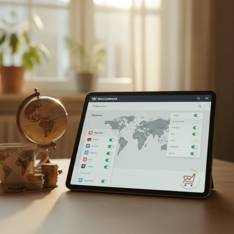 Różne metody płatności w WooCommerce dla różnych krajów wysyłki