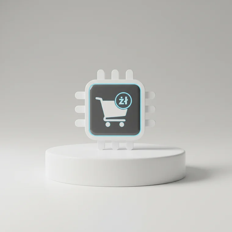 Schemat wyboru bramki płatności do WooCommerce dla mikrosklepu z niską marżą, z porównaniem prowizji i metod płatności takich jak BLIK i szybkie przelewy