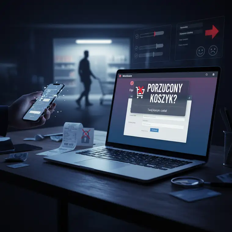Panel administracyjny sklepu WooCommerce z konfiguracją wysyłki, płatności i optymalizacją checkoutu zmniejszającą porzucone koszyki