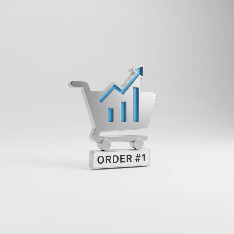 Nowy klient składa pierwsze zamówienie w sklepie WooCommerce, widoczny uproszczony checkout i zmniejszone porzucone koszyki