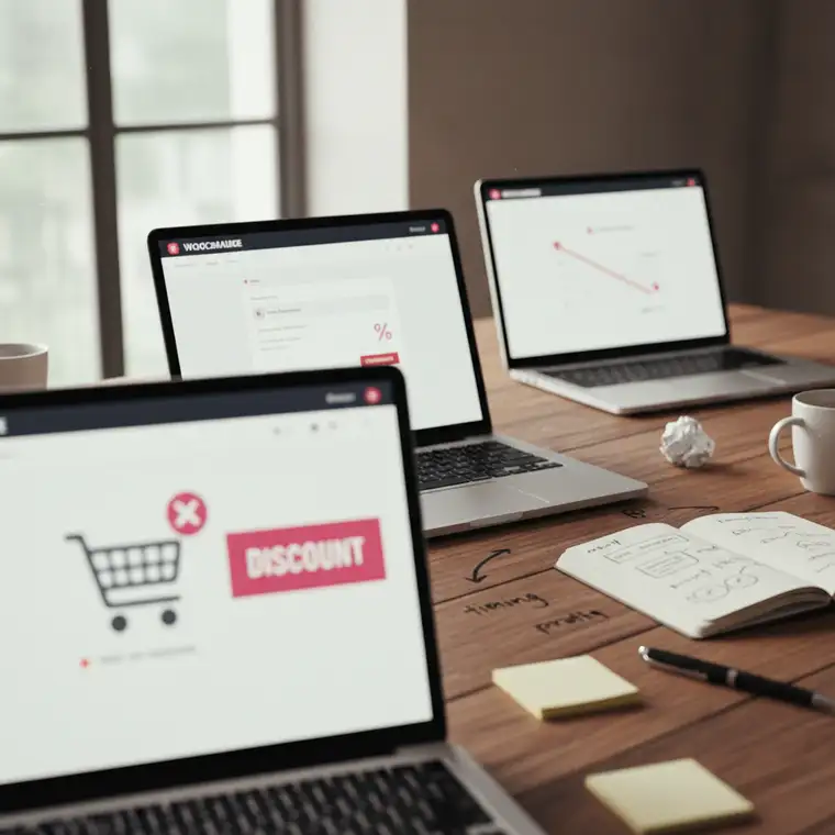 Kiedy warto dodać rabat w mailu o porzuconym koszyku w WooCommerce