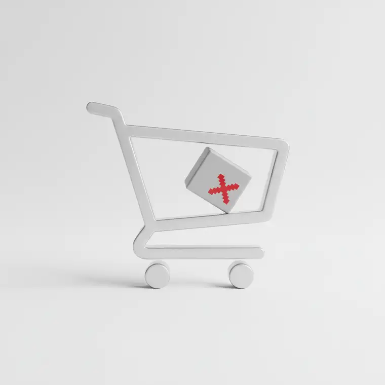 Dashboard z danymi o porzuconych koszykach w sklepie WooCommerce, pokazujący które produkty najczęściej nie są kupowane po dodaniu do koszyka