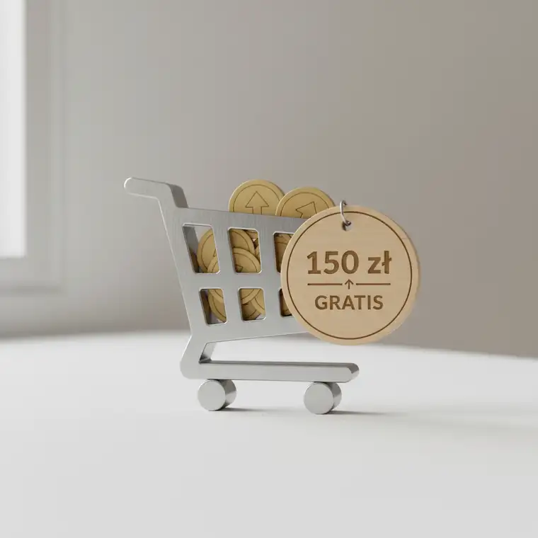 Panel konfiguracji darmowej dostawy w WooCommerce z ustawionym progiem 150 zł jako przykład poprawnej konfiguracji progu darmowej dostawy