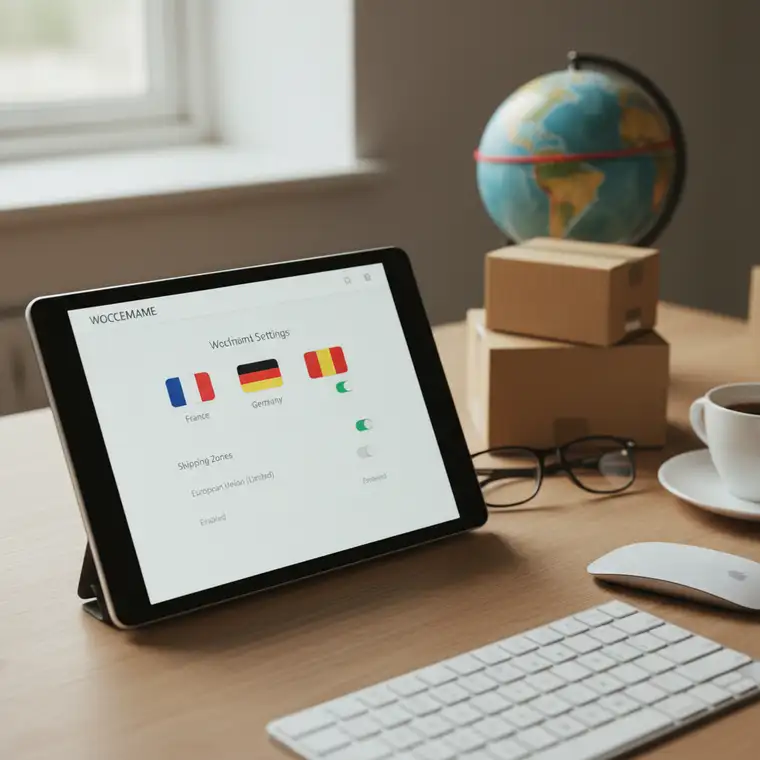 Jak ograniczyć wysyłkę WooCommerce do 3 krajów UE