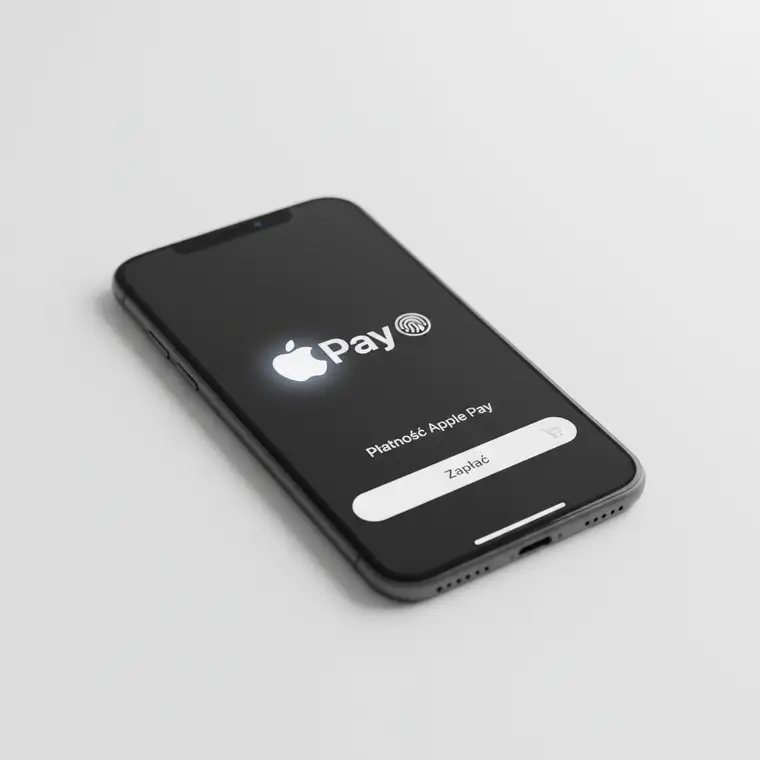 Panel WooCommerce z aktywną metodą płatności Apple Pay w polskim sklepie internetowym, pokazujący integrację Apple Pay z WooCommerce i nowoczesną ścieżkę zakupową
