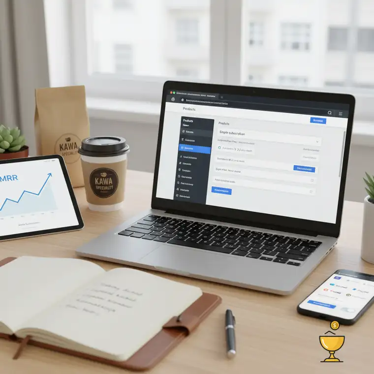 Konfiguracja produktów subskrypcyjnych WooCommerce i ustawień abonamentu miesięcznego w panelu WordPress krok po kroku