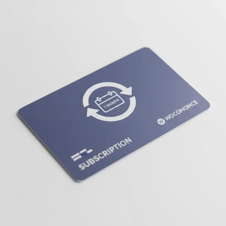 Panel administracyjny WooCommerce z konfiguracją płatności cyklicznych i produktami abonamentowymi dla sklepu z subskrypcjami