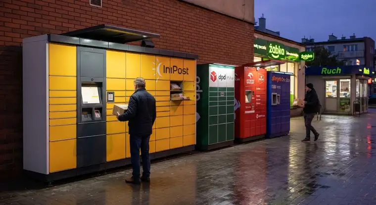 Paczkomat InPost 24/7 w sklepie internetowym - ilustracja do wdrożenia wysyłki i wyboru automatów paczkowych