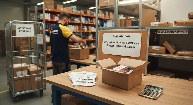 Wpływ pobrania w Paczkomacie InPost na konwersję, zwroty i płynność finansową sklepu e-commerce oraz koszty nieodebranych paczek